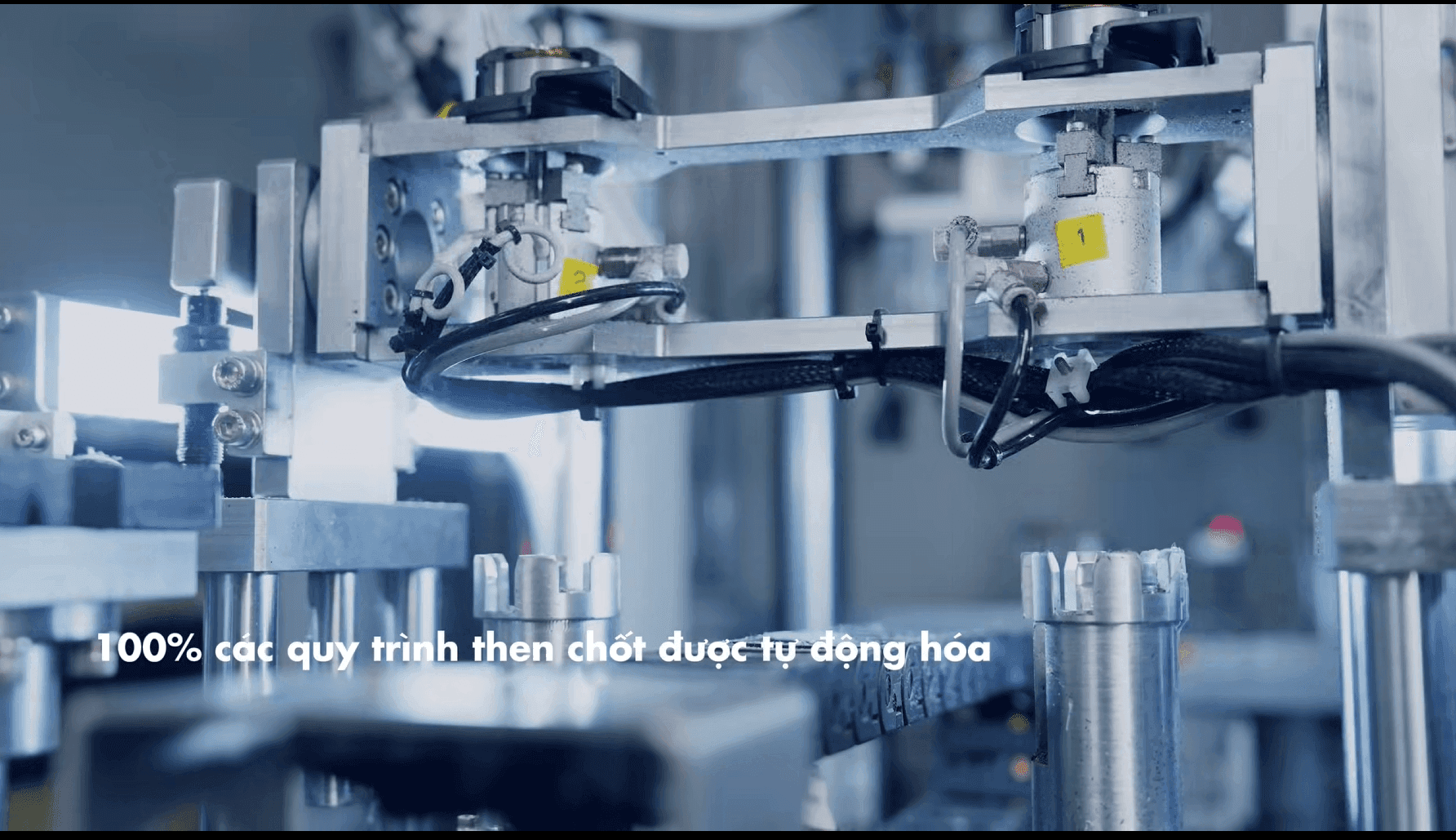 100% các quy trình then chốt được tự động hoá tại nhà máy MOVA
