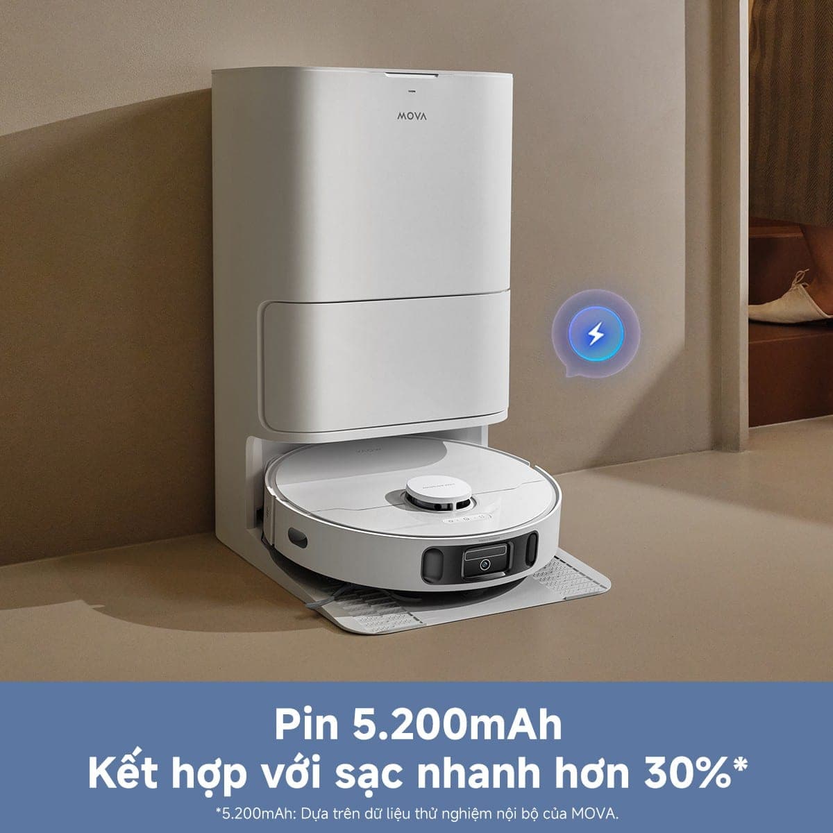 Robot hút bụi MOVA E40 Ultra - ảnh 4