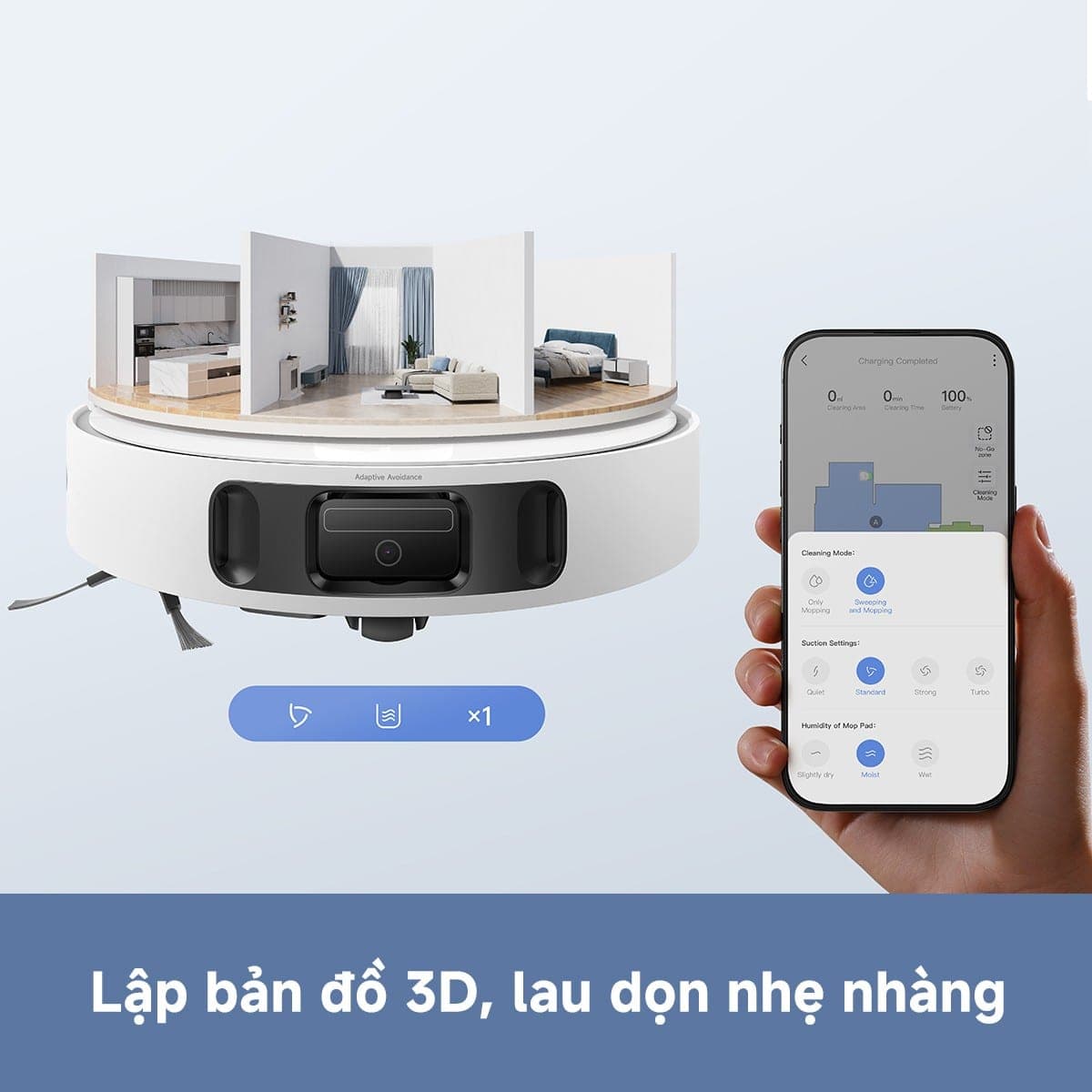 Robot hút bụi MOVA E40 Ultra - ảnh 7
