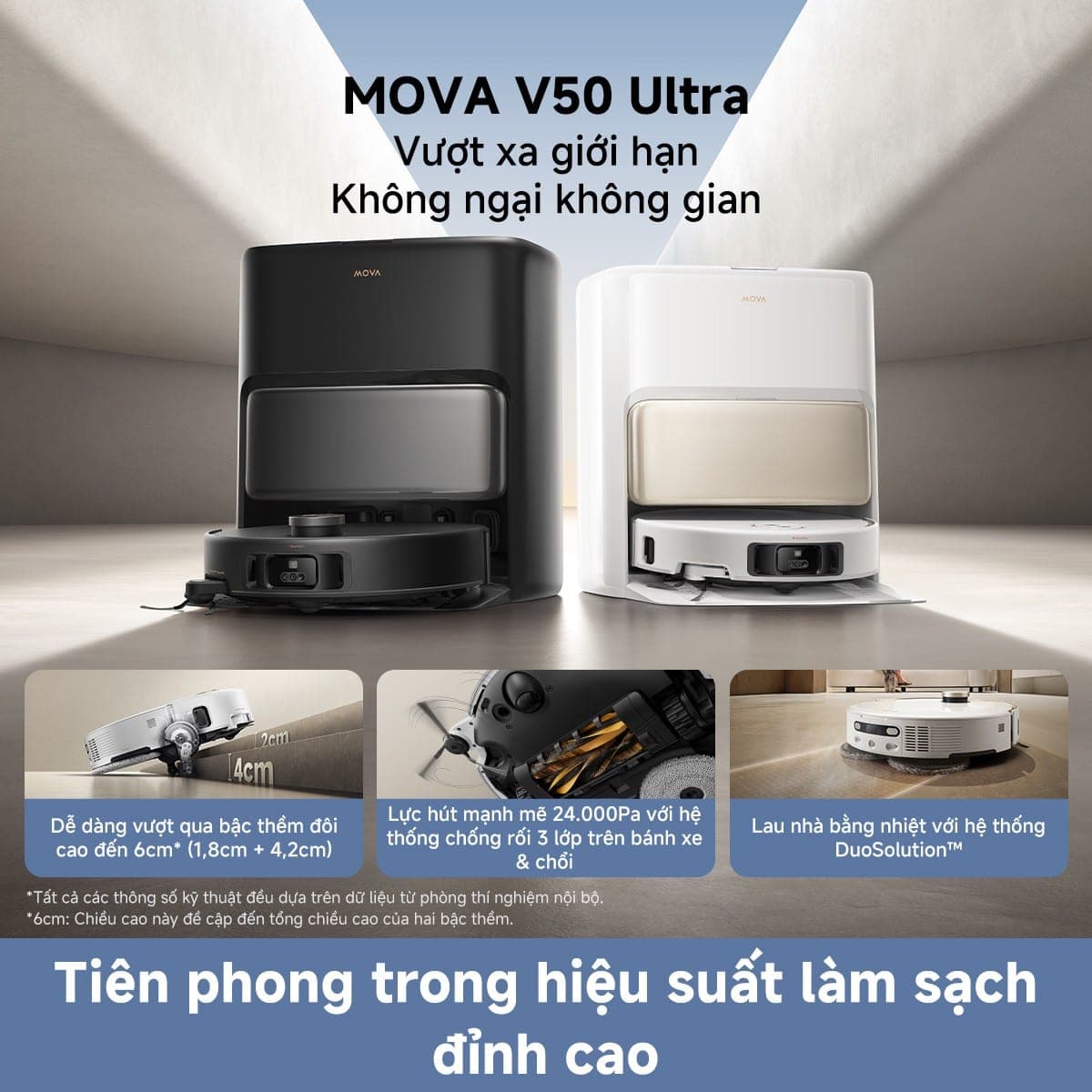 Robot hút bụi MOVA V50 Ultra - ảnh 2
