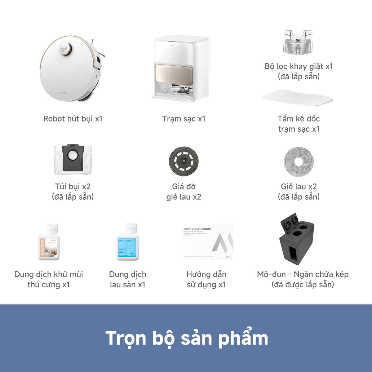 Robot hút bụi MOVA V50 Ultra - ảnh 6