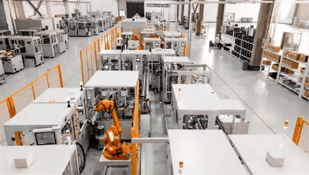 Dây chuyền sản xuất tự động tại nhà máy MOVA